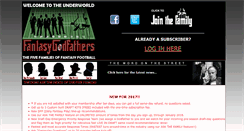 Desktop Screenshot of fantasygodfathers.com